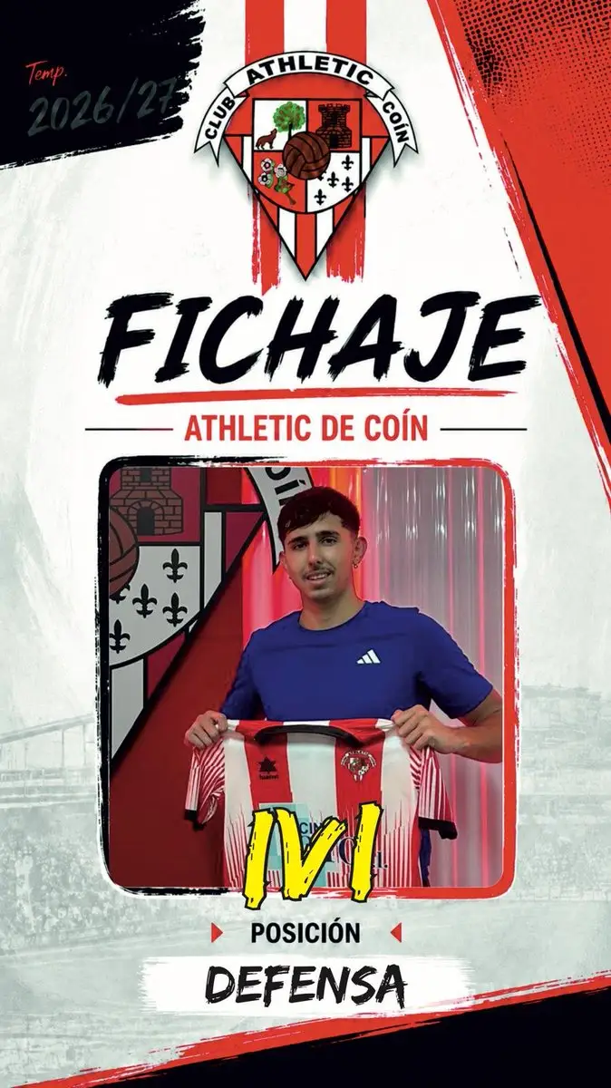 Ivi apuntala la defensa del Athletic de Coín