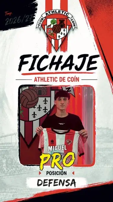 Miguel Pro, nuevo lateral izquierdo del Athletic