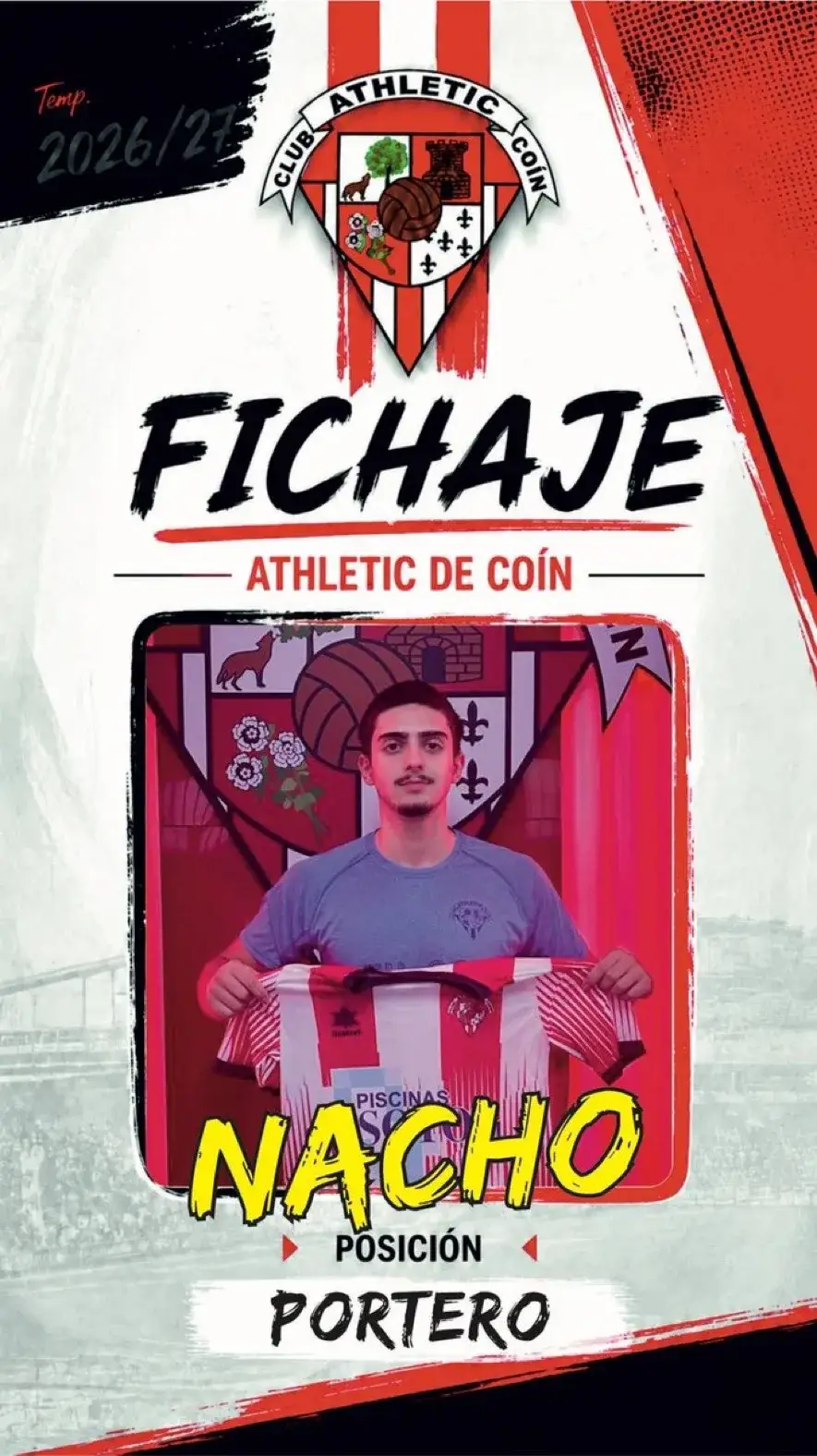El portero local Nacho ficha por el Athletic de Coín